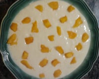 Mousse de manga com iogurte natural