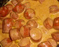 Estrogonofe de salsicha