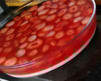 Sobremesa de morango