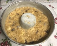 Bolo de banana de liquidificador