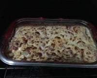 Batata gratinada com atum