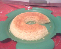 Pudim de leite condensado de micro-ondas