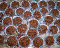 Brigadeiro de chocolate meio amargo