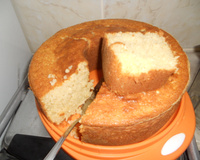 Bolo fofo de tapioca