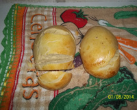 Pão caseiro da Dinda