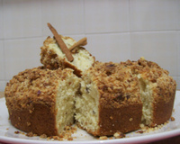 Bolo cuca de amendoim