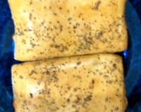 Joelho de queijo e presunto