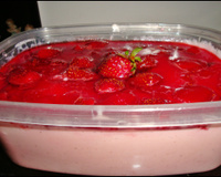 Mousse de morango