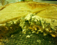 Torta salgada 2 recheios