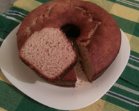 Bolo de banana de liquidificador