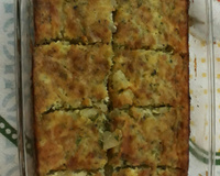 Souflé de chuchu em pedaços