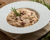 Risoto de carne simples
