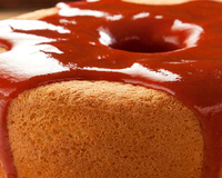 Bolo de macaxeira caramelizada