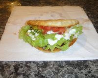 Taco Americano com massa de pastel