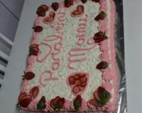 Bolo delícia de morango