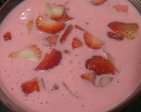 Mousse de morango facílimo