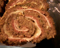 Rocambole de carne moída