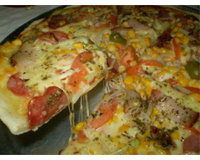 Massa de pizza de micro-ondas