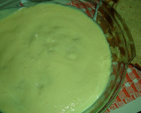 Pavê de maracujá com creme de chocolate ao pão de ló