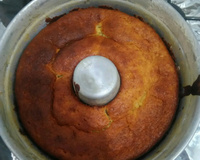 Bolo de banana simples