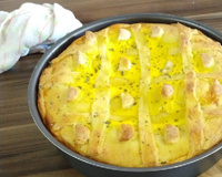 Torta de frango cremosa