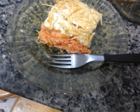 Torta de pão com frango e requeijão