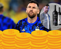 Vinho do Messi: melhor jogador do mundo lança linha da bebidas e o preço vai te ajudar a entender a fortuna do craque