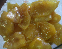 Doce de laranja com rum