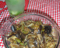 Berinjela com salsão