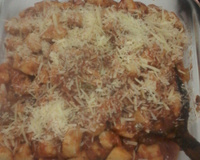 Nhoque perfeito com molho de bacon