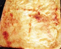 Souflé cremoso de milho e queijo