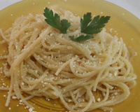 Massa ao alho e óleo como nenhuma outra