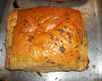 Massa de pastel assado