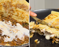 Essa panqueca de batata é a prova de que dá pra comer bem sem abrir mão do sabor