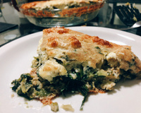 Torta de escarola light