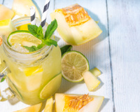 Suco de melão com limão no café da manhã para emagrecer mais rápido: receita ajuda na perda de peso