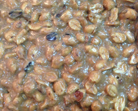 Pé de moleque de leite condensado