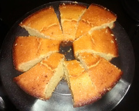 Bolo de flocão de milho