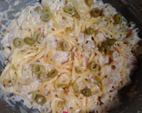 Mac n’ cheese (macarrão com queijo)