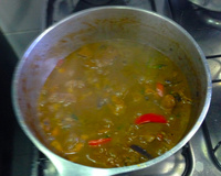 Bife de fígado à moda levantina