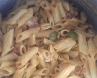 Macarrão na panela de pressão