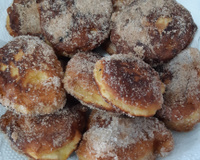 Bolinho de banana de frigideira