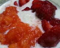 Iogurte natural caseiro