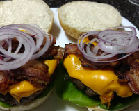 Hambúrguer de alcatra do Marcão