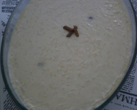 Arroz doce com leite condensado e coco