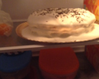 Panqueca com recheio de carne moída e mussarela