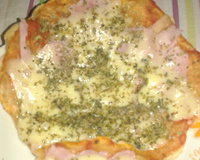 Pizza de frigideira sem fermento