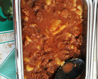 Carne de panela com batata