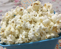 Pipoca fit sem óleo