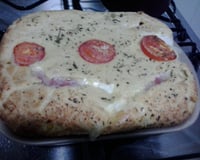 Torta de Presunto e Queijo